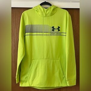 Under Armour Men's Neon Green/Yellow Hoodie